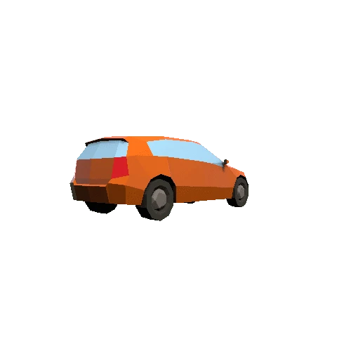 PaperCarsSUV2NightOrange Variant